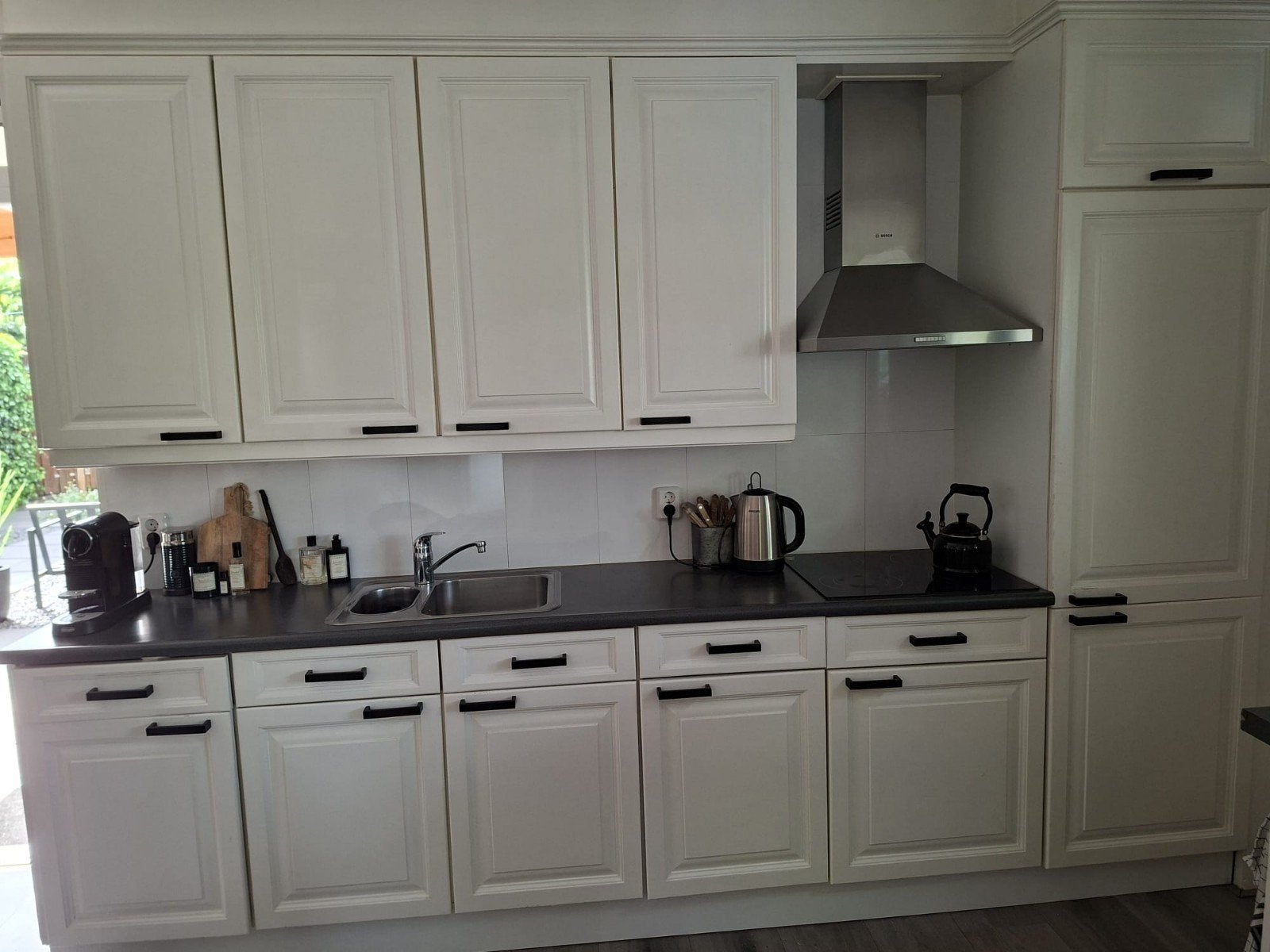 Handgemaakte keuken compleet te koop, Huis en Inrichting, Keuken | Complete keukens, Ophalen, Gebruikt