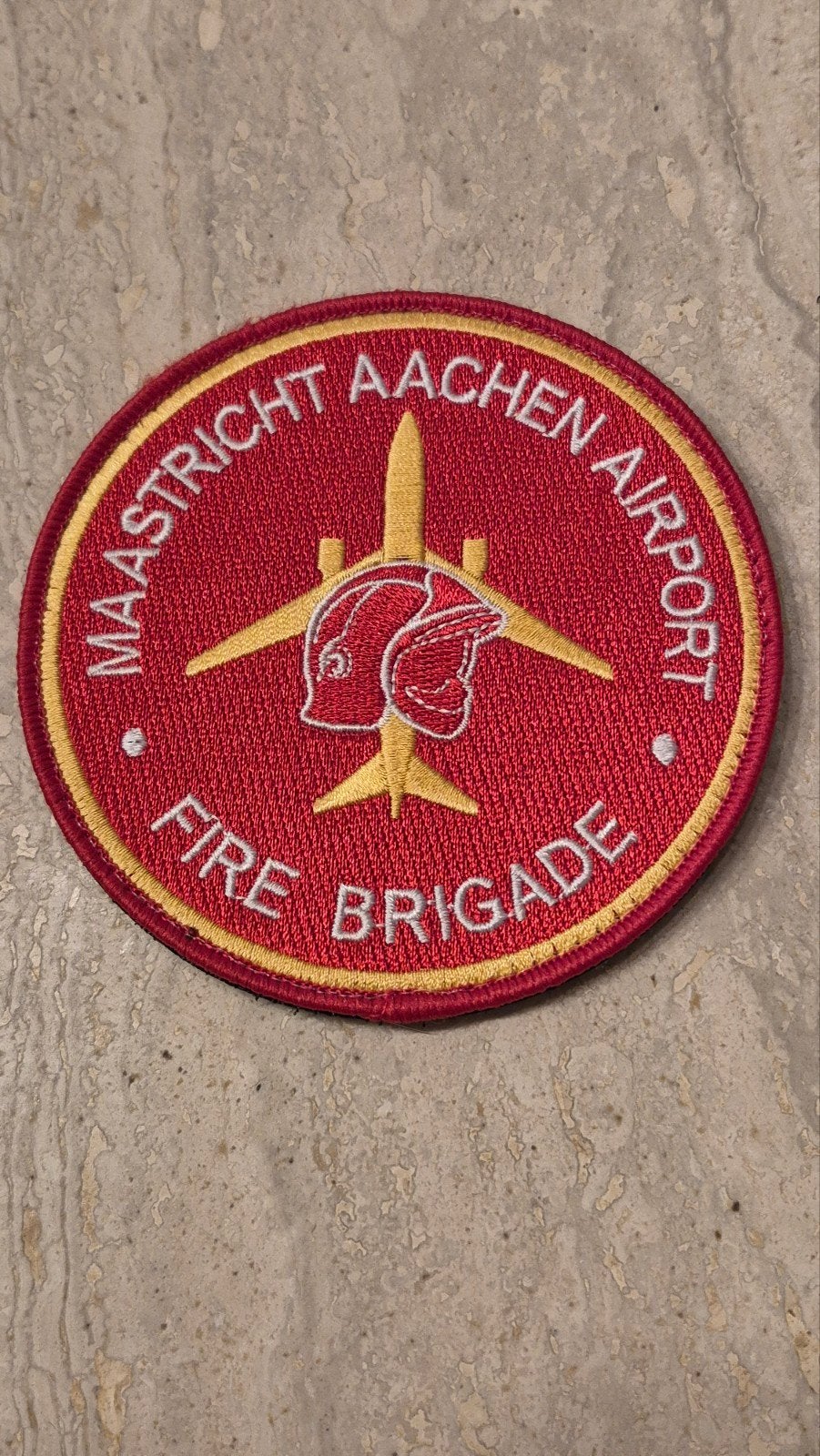 Patch Brandweer Maastricht Aachen Airport Fire Brigade, Ophalen of Verzenden