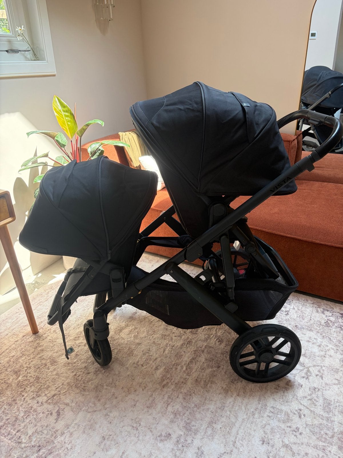 UPPAbaby Vista V2 Duowagen Jake Black editie, Kinderen en Baby's, Kinderwagens en Combinaties, Overige merken, Duowagen, Ophalen of Verzenden