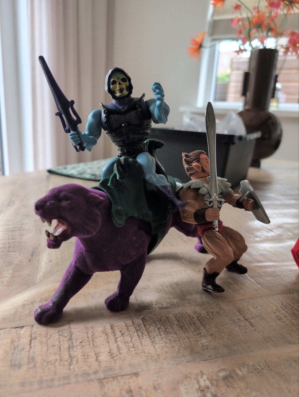 He man skeletor uit de jaren 80 plus het maatje van he man, Ophalen