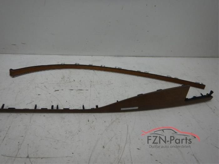 Audi A7 4G Inleglijst Dashboard Hout Bruin, Auto-onderdelen, Dashboard en Schakelaars, Ophalen of Verzenden, Gebruikt