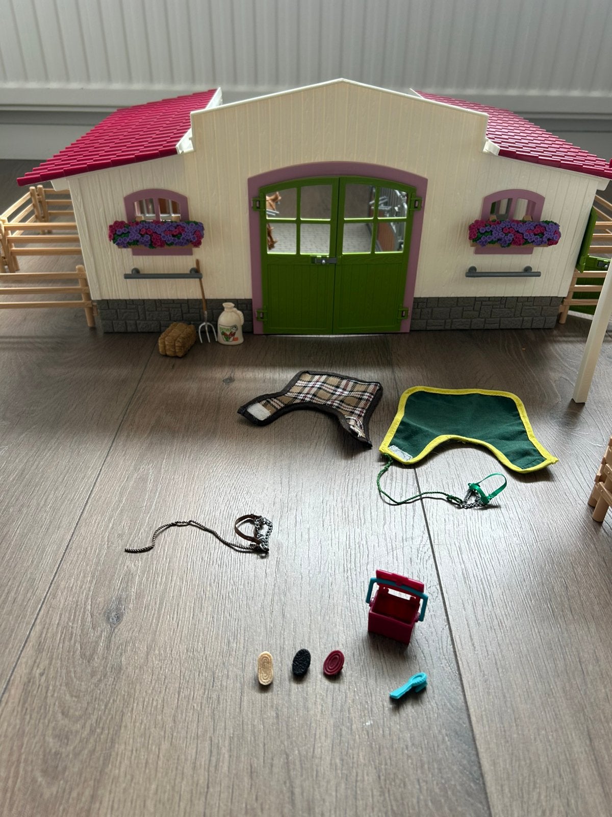 Schleich manege, Ophalen of Verzenden, Zo goed als nieuw