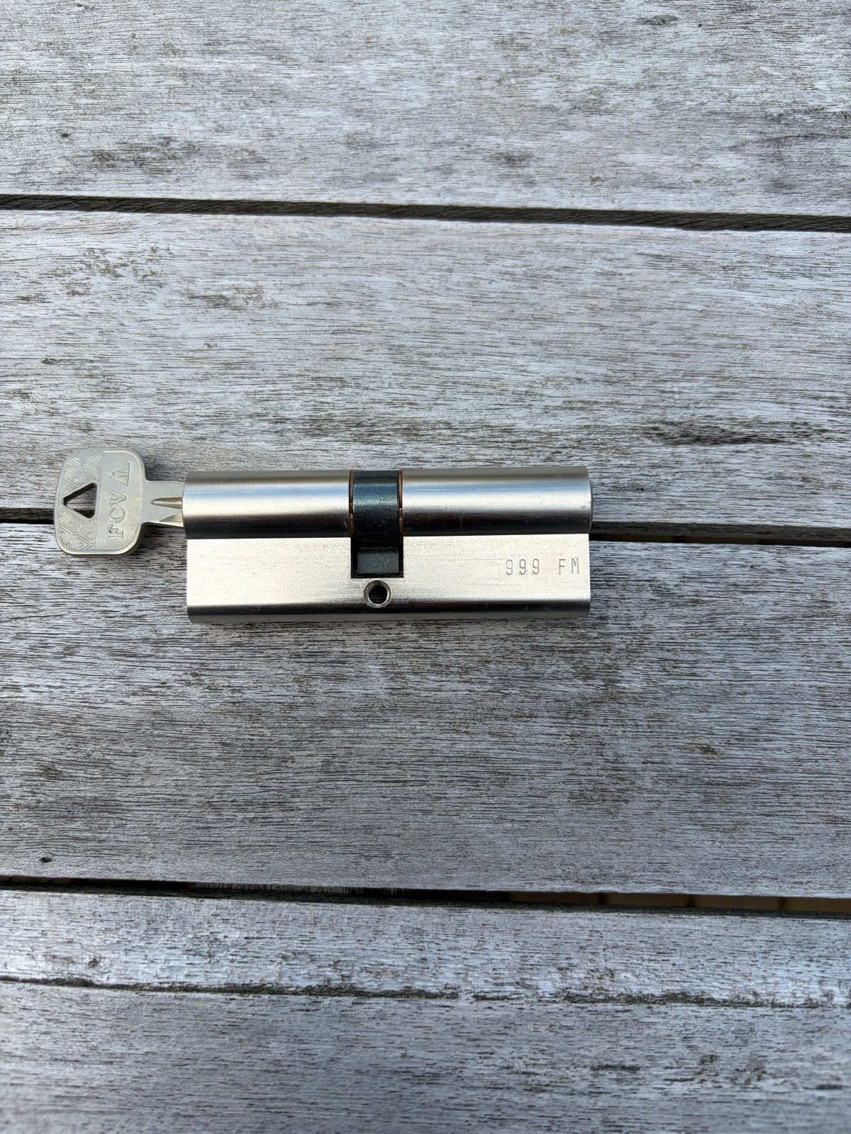 Cilinderslot 40mm/45mm met sleutel, Ophalen of Verzenden, Gebruikt, Overige materialen, Slot