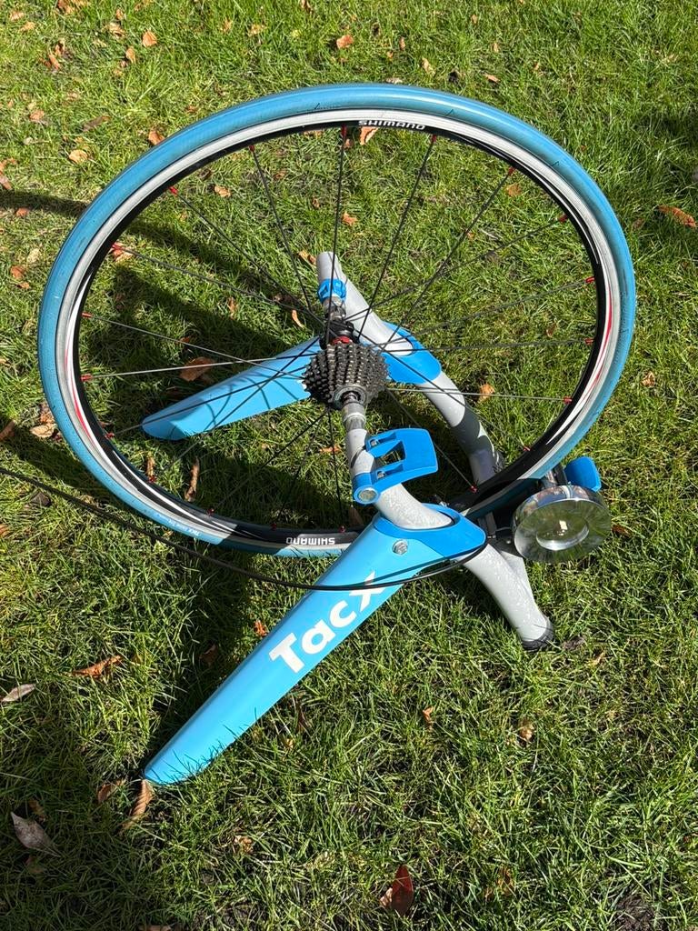 Tacx + achterwiel - direct klaar, Sport en Fitness, Wielrennen, Ophalen, Zo goed als nieuw, Overige typen