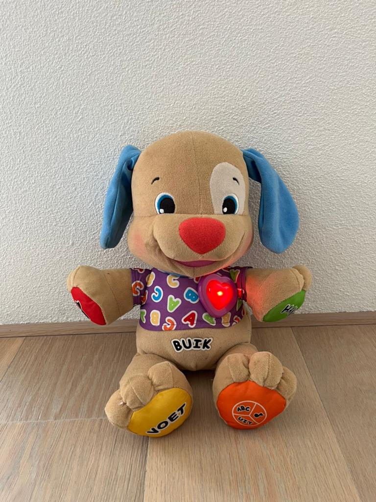 Fisher price - lach en leer puppy hond, Ophalen of Verzenden, Zo goed als nieuw, Hond