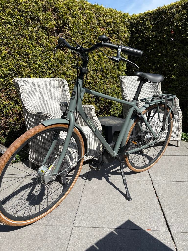 Cortina Foss dark slate matt 50 cm, Fietsen en Brommers, Fietsen | Dames | Damesfietsen, Velgrem, Versnellingen, Zo goed als nieuw