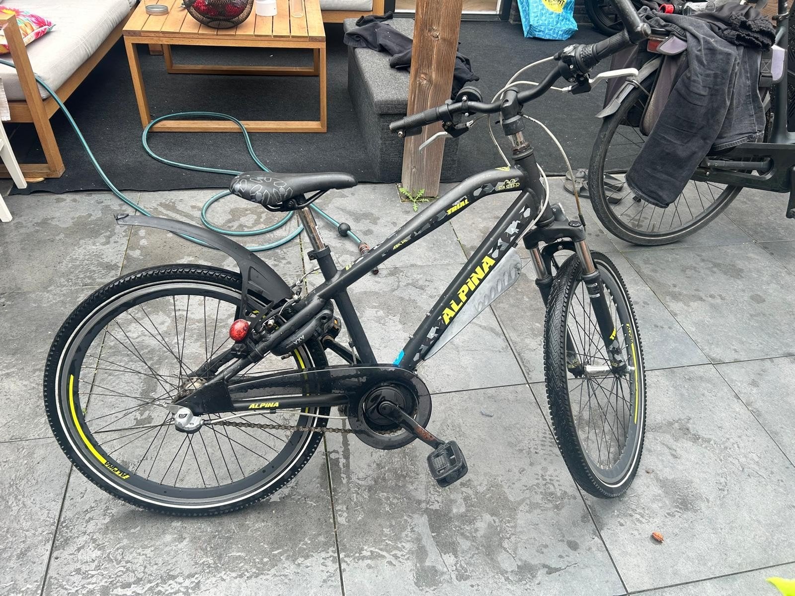 24 inch Alpina Trial jongensfiets met 3 versnellingen, Gebruikt, Versnellingen, Minder dan 49 cm, Ophalen