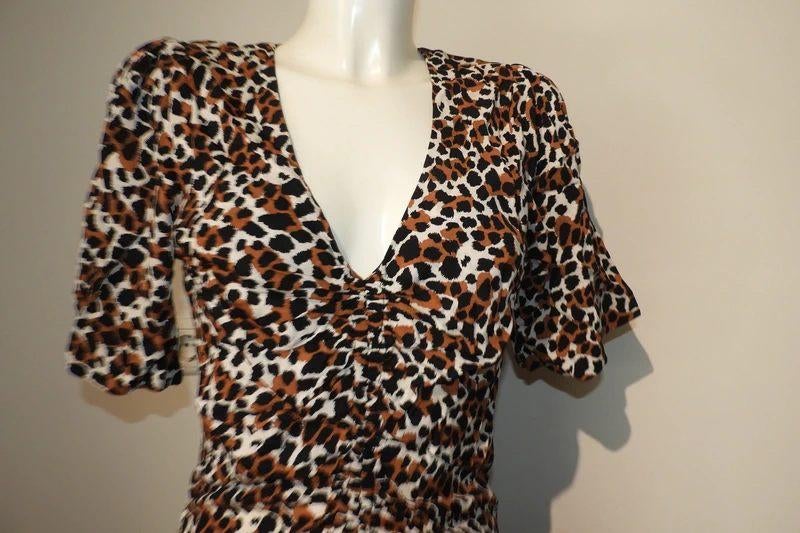Les Coyotes de Paris jaguar print jurk soort ophaaltje S, Overige kleuren, Verzenden, Nieuw, LCDP