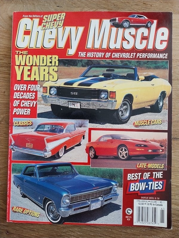 Chevy Muscle Classic American Tijdschrift Oldtimer Catalogus, Boeken, Auto's | Folders en Tijdschriften, Ophalen of Verzenden