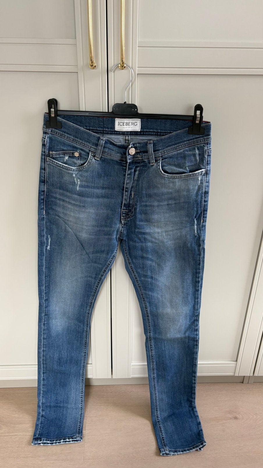 Iceberg jeans, Ophalen of Verzenden, Zo goed als nieuw, Blauw, W32 (confectie 46) of kleiner