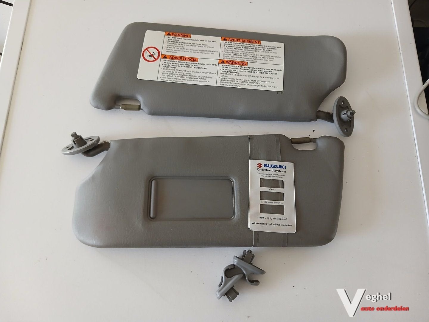 Suzuki Alto 5drs 1.0B 2600057 Zonneklep set '03, Auto-onderdelen, Gebruikt, -, -, Ophalen of Verzenden