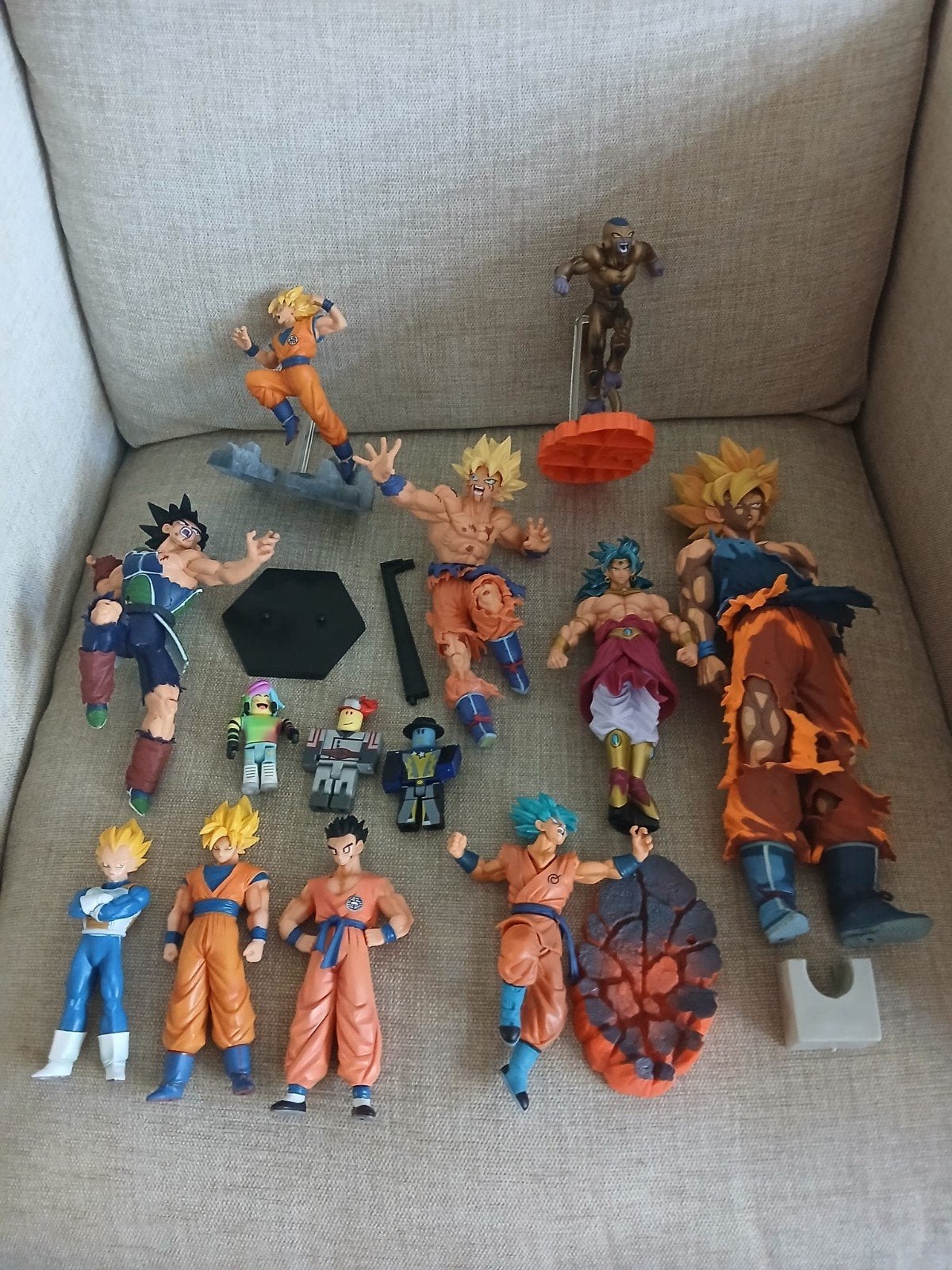 Dragon Ball Z Figuren diversen, Ophalen of Verzenden, Gebruikt
