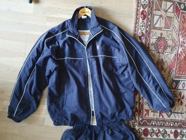 K-Swiss Hypercourt Tracksuit Trainingspak Navy Maat XL 54, Maat 52/54 (L), Blauw, Ophalen of Verzenden, Algemeen