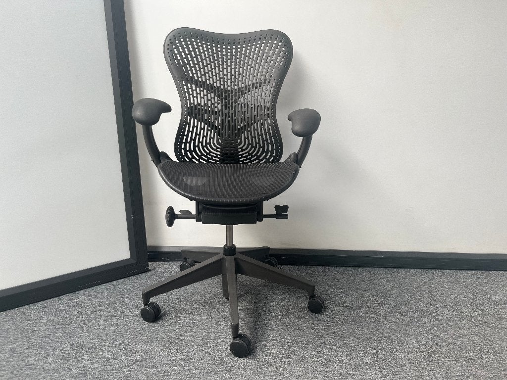 Herman Miller (Mirra 2) zwart Tweedehands, Ophalen, Ergonomisch, Gebruikt, Zwart