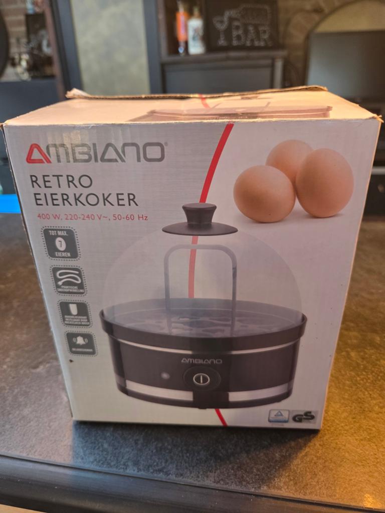 Ambiano Retro Eierkoker - Nieuw in doos, Ophalen of Verzenden, Nieuw