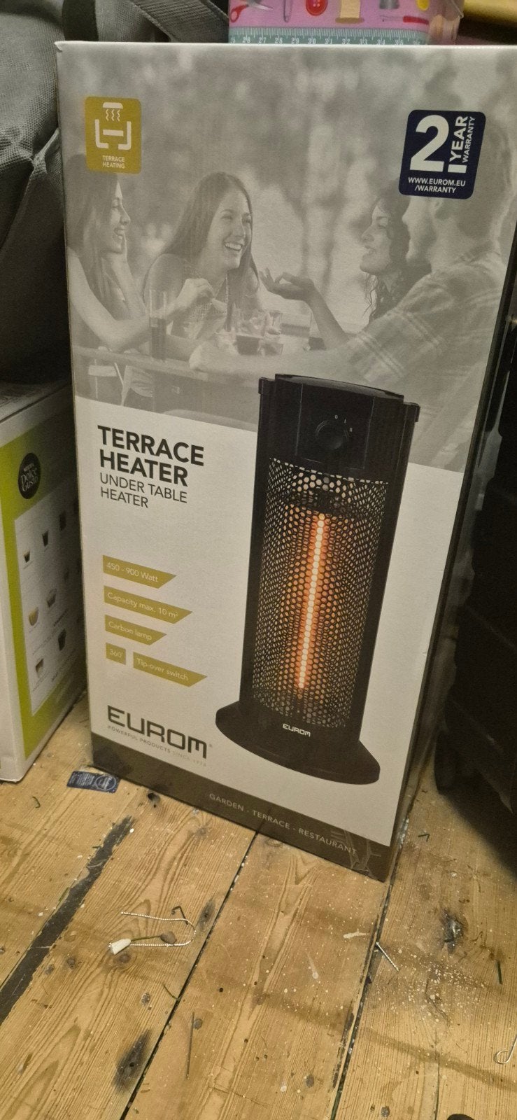 Terrace heater, Huis en Inrichting, Kachels, Ophalen, Nieuw, Elektrisch, Overige soorten