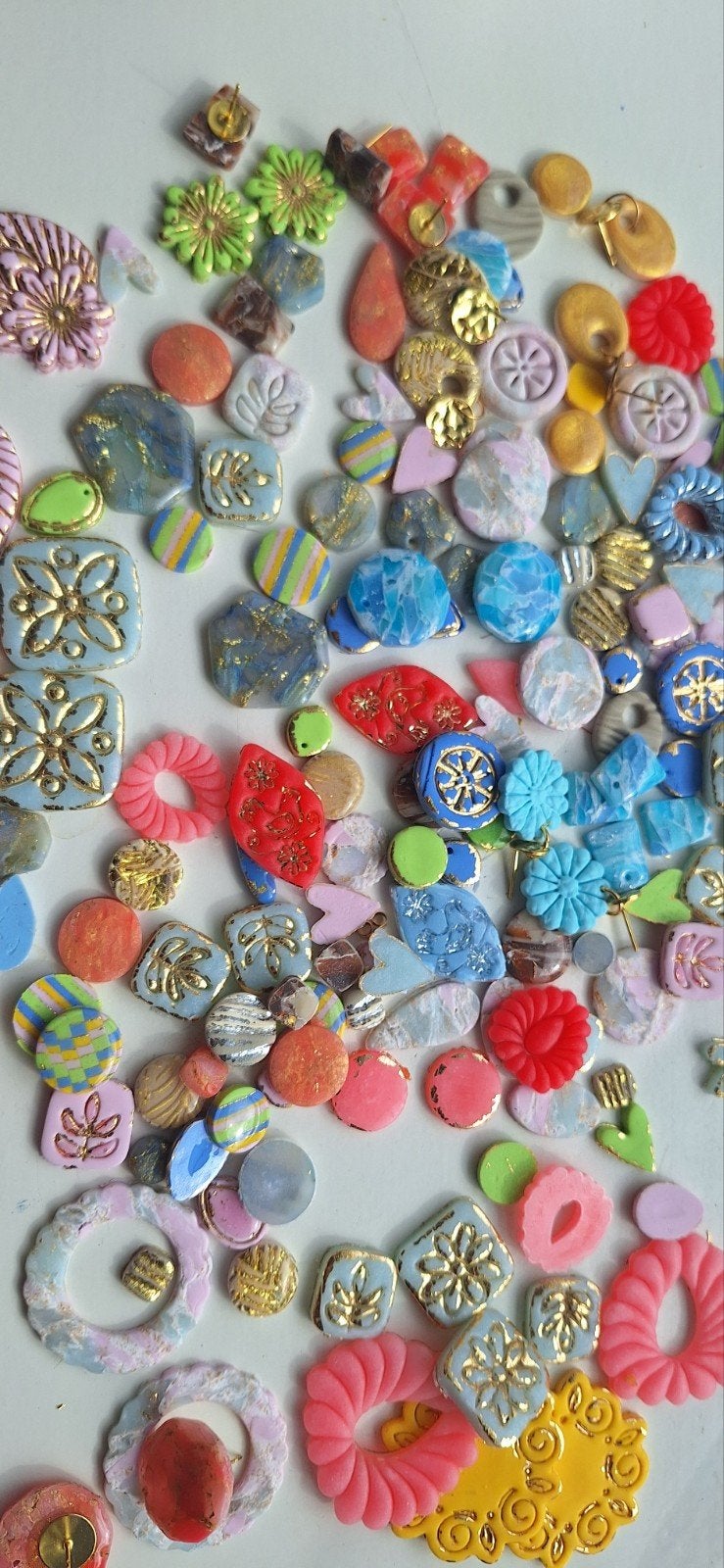 partij fimo sculpey klei hangers diy, Ophalen of Verzenden, Nieuw, Hanger