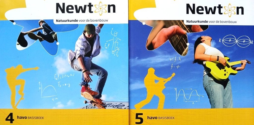 Newton Natuurkunde 4e ed bovenbouw HAVO Basisboek 4/5 (ZGA)N, Natuurkunde, Ophalen of Verzenden, Zo goed als nieuw, HAVO