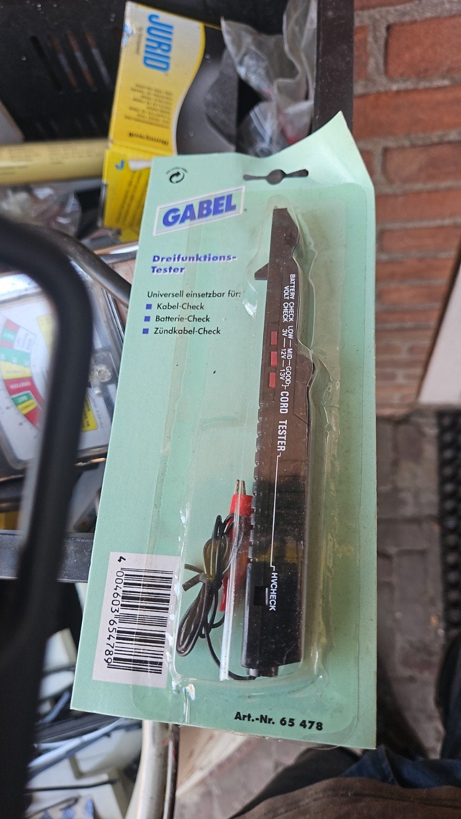 Accu tester nieuw, Ophalen of Verzenden, Nieuw