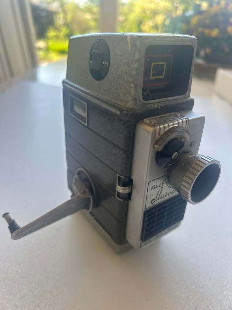 Vintage Bell & Howell 624 EE Autoset 8mm filmcamera, Verzamelen, Fotografica en Filmapparatuur, Ophalen of Verzenden
