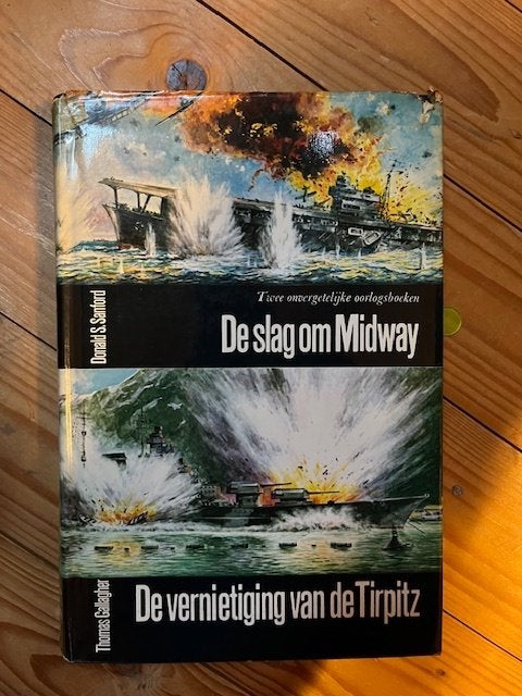De slag om Midway., Donald S. Sanford, Ophalen of Verzenden, Overige onderwerpen, Tweede Wereldoorlog