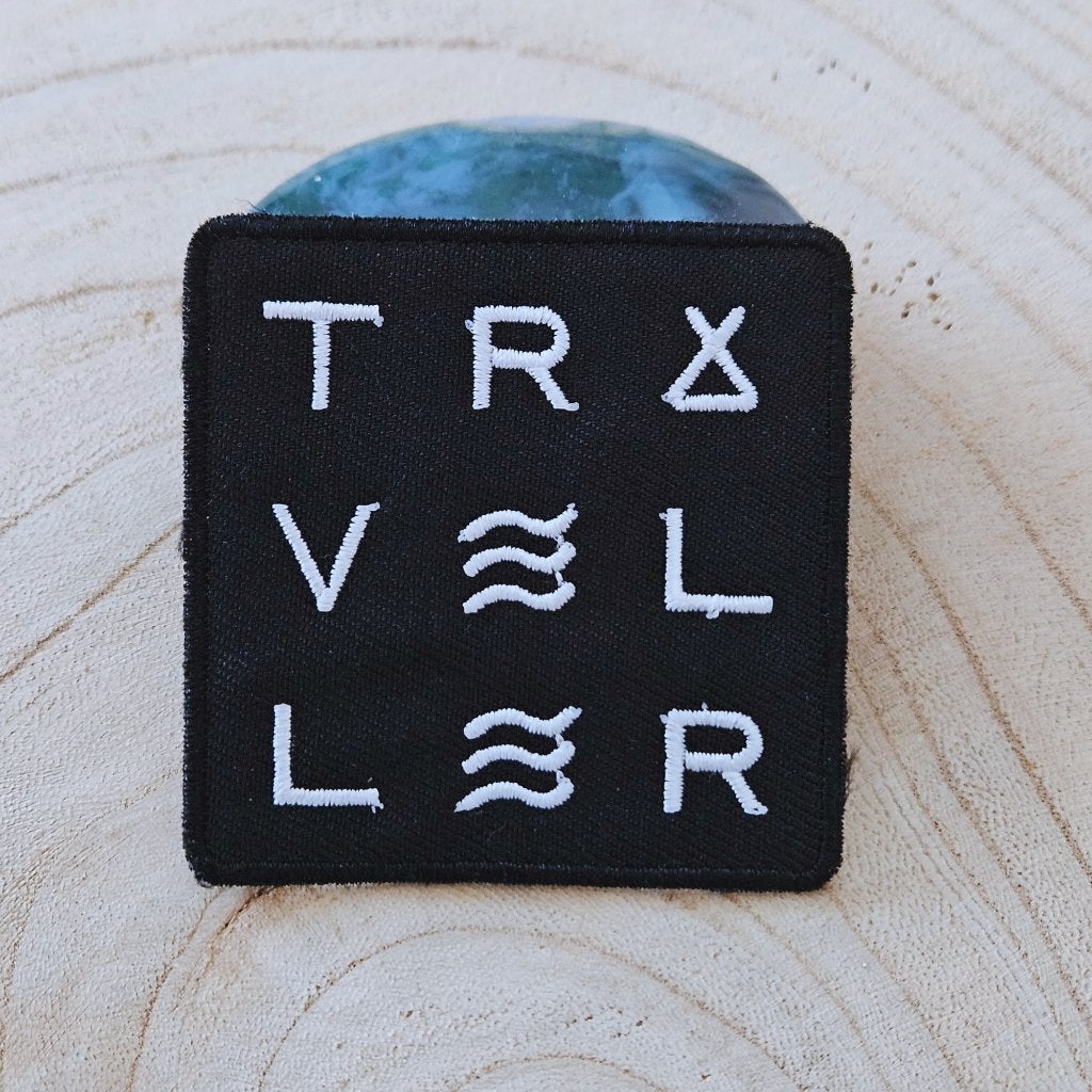 Strijk embleem applicatie Patch traveler