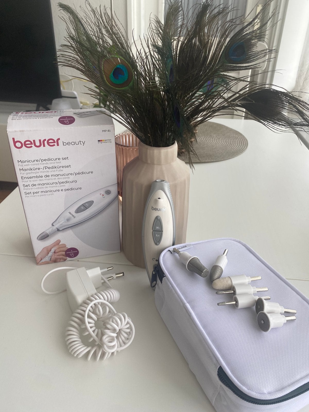 Beurer Beauty MP 41 Manicure/Pedicure Set - Nieuw, Witgoed en Apparatuur, Persoonlijke-verzorgingsapparatuur, Ophalen of Verzenden