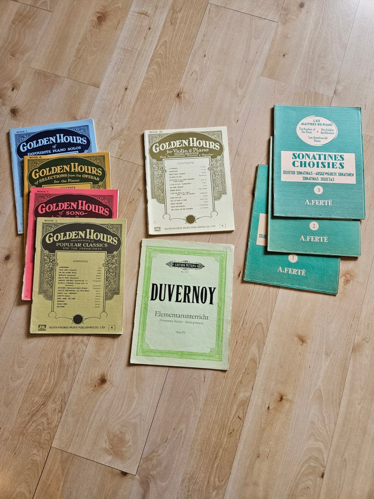 Diverse bladmuziekcollectie: piano., Muziek en Instrumenten, Bladmuziek, Gebruikt, Klassiek, Les of Cursus, Ophalen of Verzenden