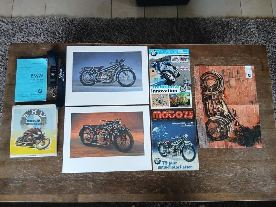 BMW R35 R32 R11, posters tijdschrift boek lanyard, Ophalen of Verzenden, Zo goed als nieuw