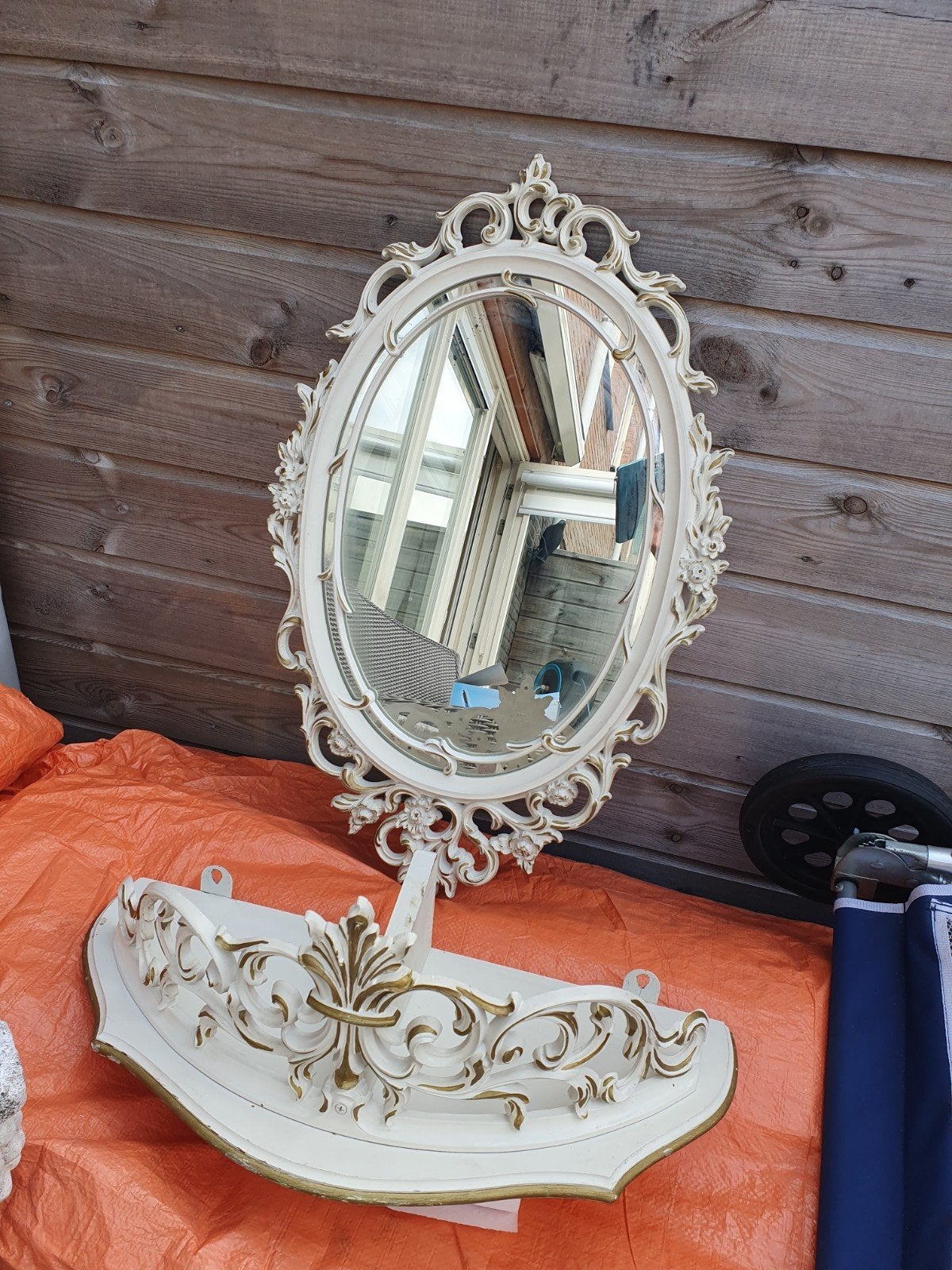 Spiegel met planchet, Ophalen, Minder dan 50 cm