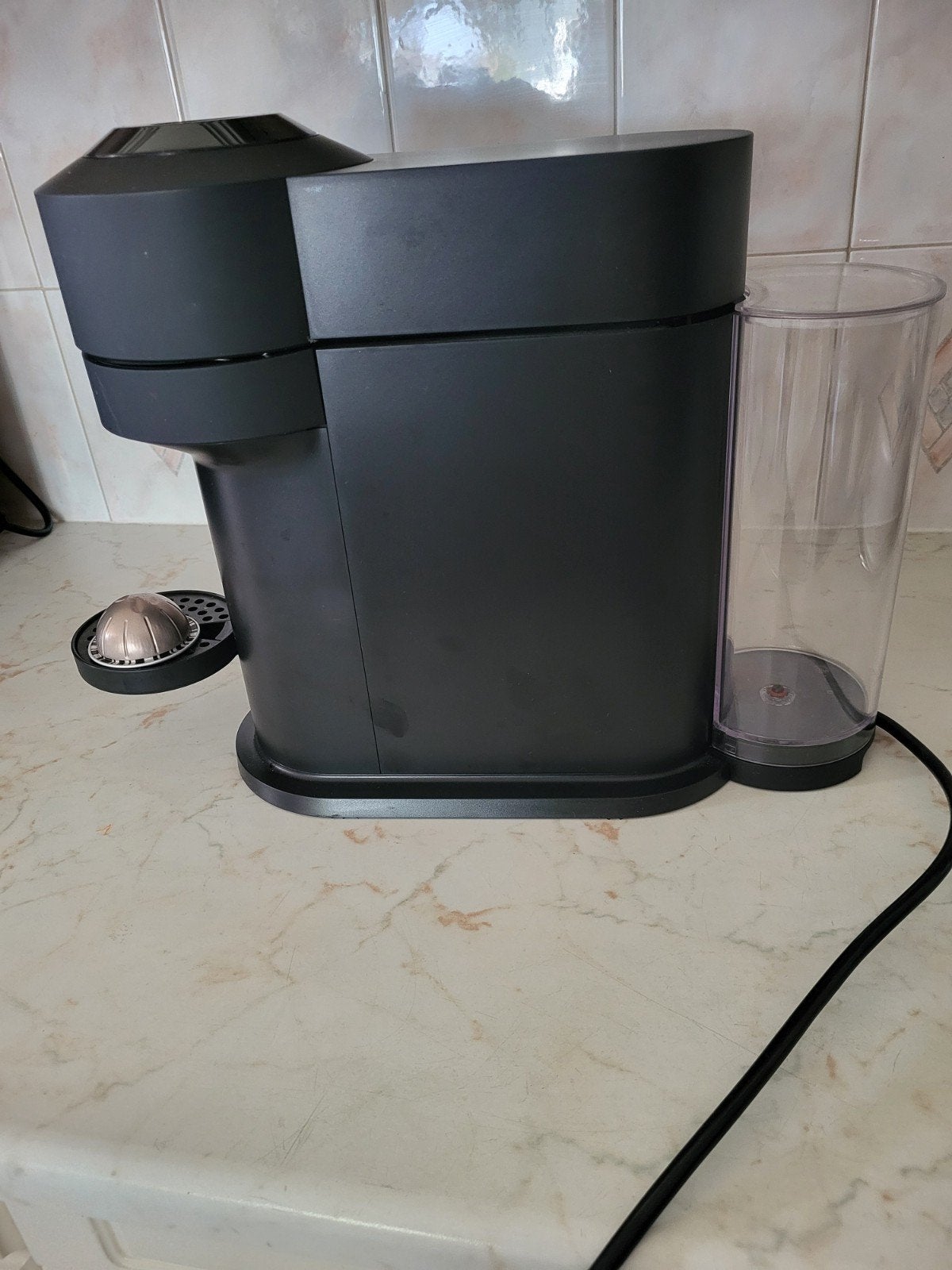 Nespresso Vertuo Next Krups Koffiemachine - Grote Kuipjes, 10 kopjes of meer, Koffiemachine, Ophalen of Verzenden, Zo goed als nieuw