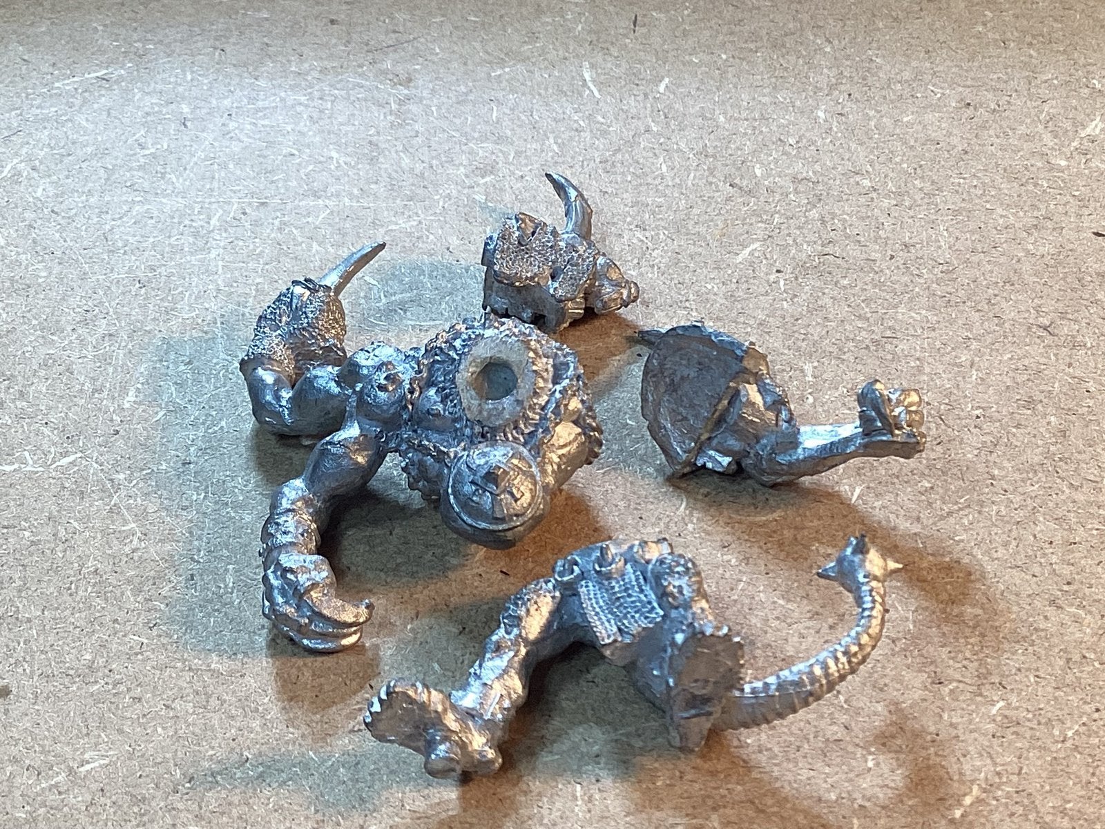 1x Skaven; Boneripper, Rat Ogre [1993], Ophalen of Verzenden, Zo goed als nieuw, Warhammer, Figuurtje(s)