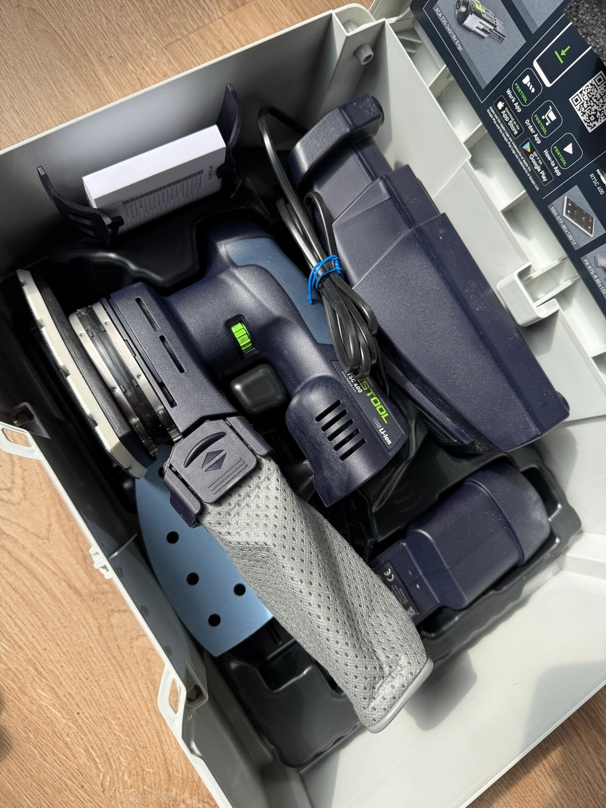 Festool DTSC 400-Basic-ERGO detlaschuurmachine, Ophalen of Verzenden, Nieuw, Minder dan 600 watt, Overige typen