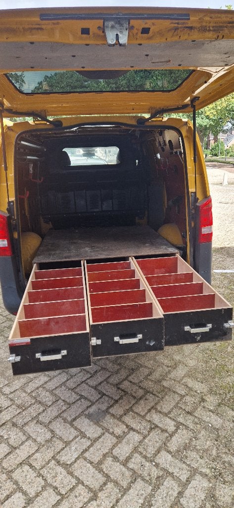 Bodembak 3 lades, Ophalen, Gebruikt