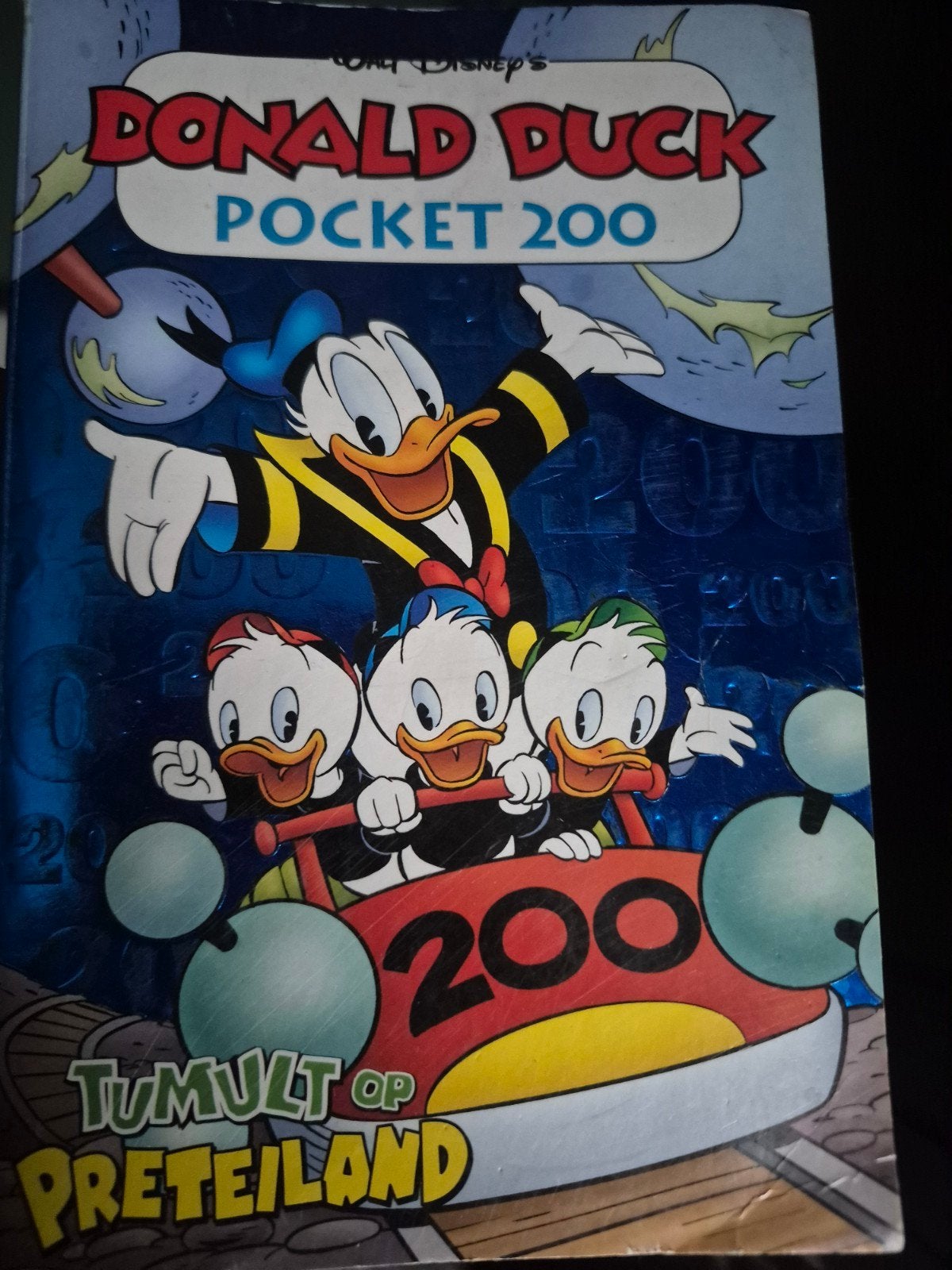 Donald Duck Pocket 200: Tumult op Preteiland, Eén stripboek, Ophalen, Gelezen