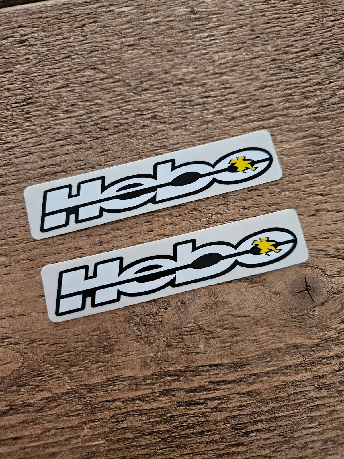 Hebo Brommer stickers, Ophalen of Verzenden, Zo goed als nieuw, Auto's