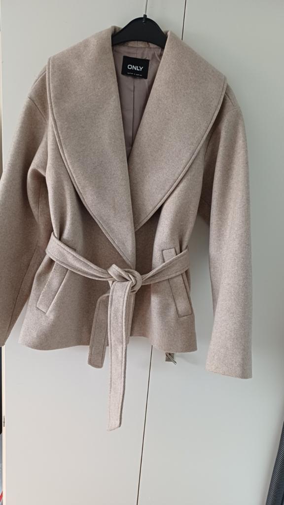 Jas van Only maat M, Only, Beige, Ophalen of Verzenden, Maat 36 (S)