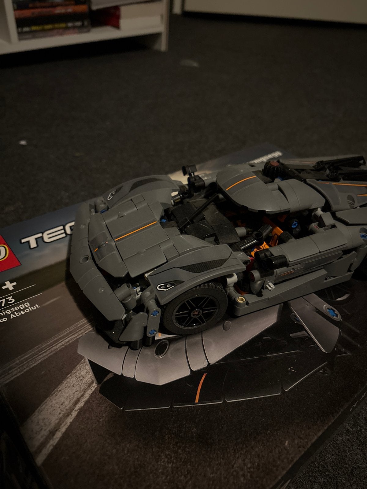 LEGO Technic Koenigsegg Jesko Absolut 42173, Lego, Ophalen of Verzenden, Zo goed als nieuw, Technic
