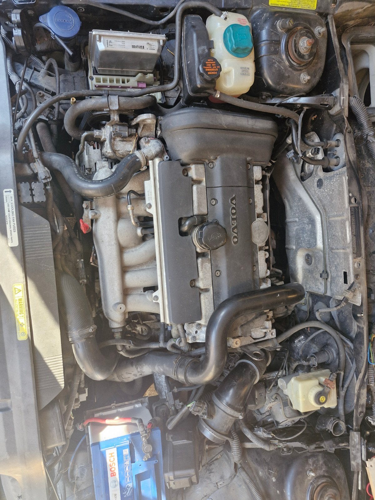 volvo 2.0t 5 cillinder motor met orginele bak of m90 bak, Ophalen, Gebruikt, Volvo