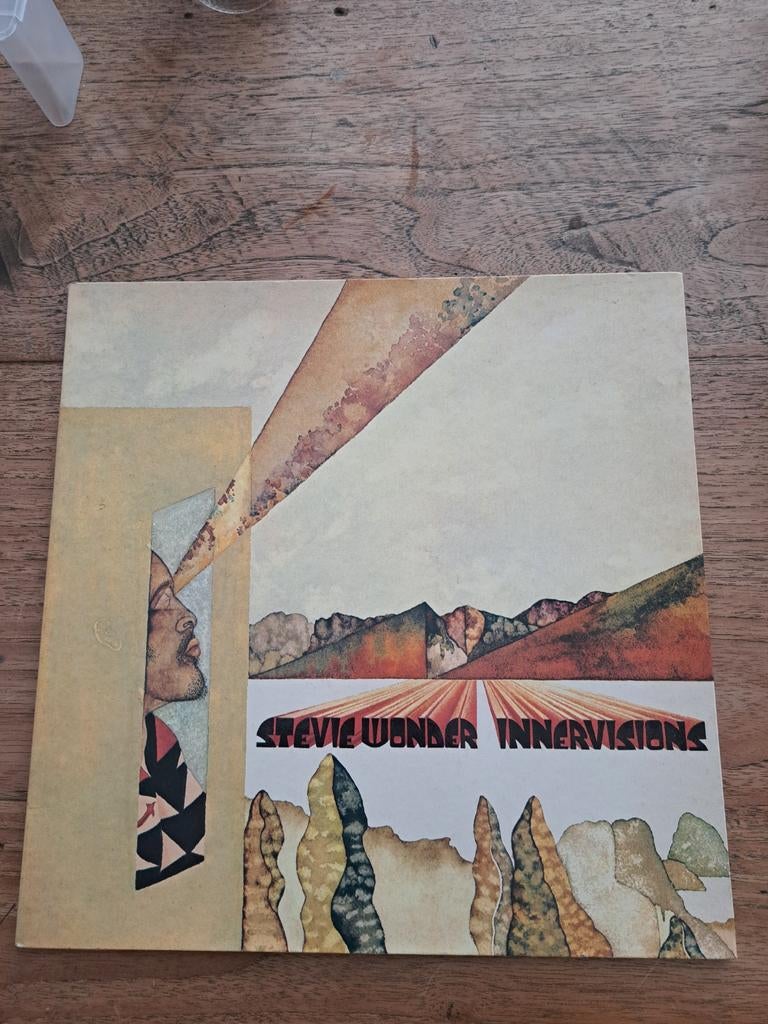 Stevie Wonder - Innervisions LP (1973), Cd's en Dvd's, Vinyl | R&B en Soul, Ophalen of Verzenden, 1970 - 1979, Gebruikt, 12 inch