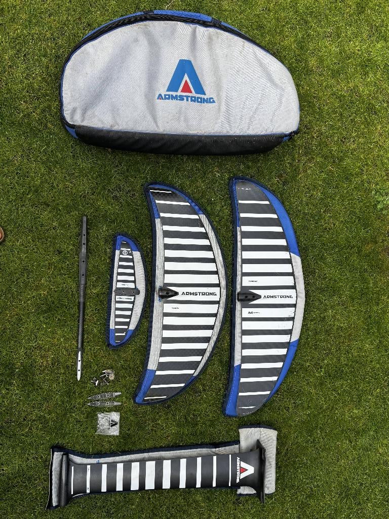 Armstrong Carbon Foil Set, Watersport en Boten, Wingsurfen, Ophalen, Gebruikt, Wingsurf-hydrofoil