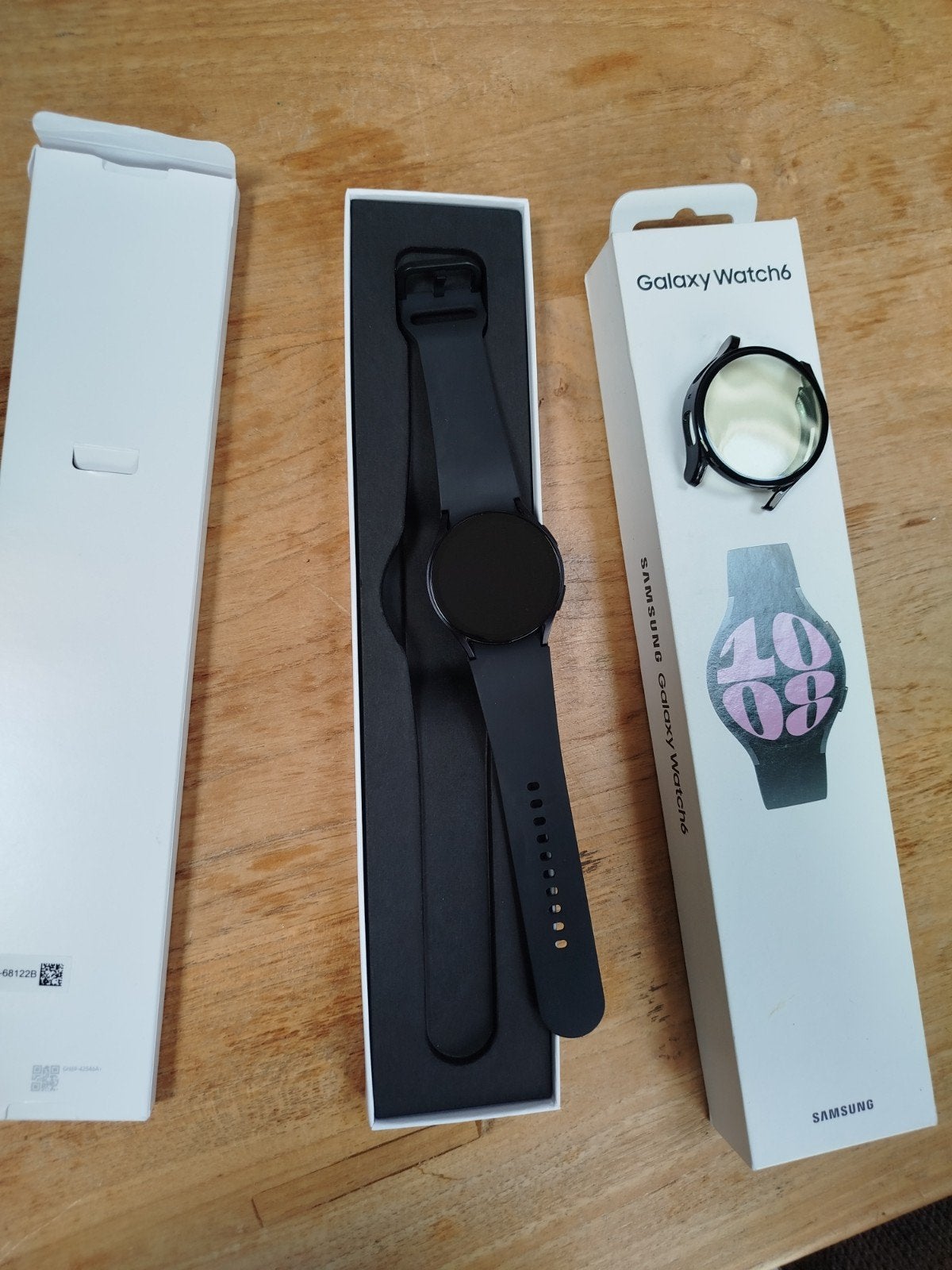Samsung Galaxy Watch6 Zwart - Zo goed als nieuw, Zwart, Ophalen of Verzenden, Zo goed als nieuw, Samsung