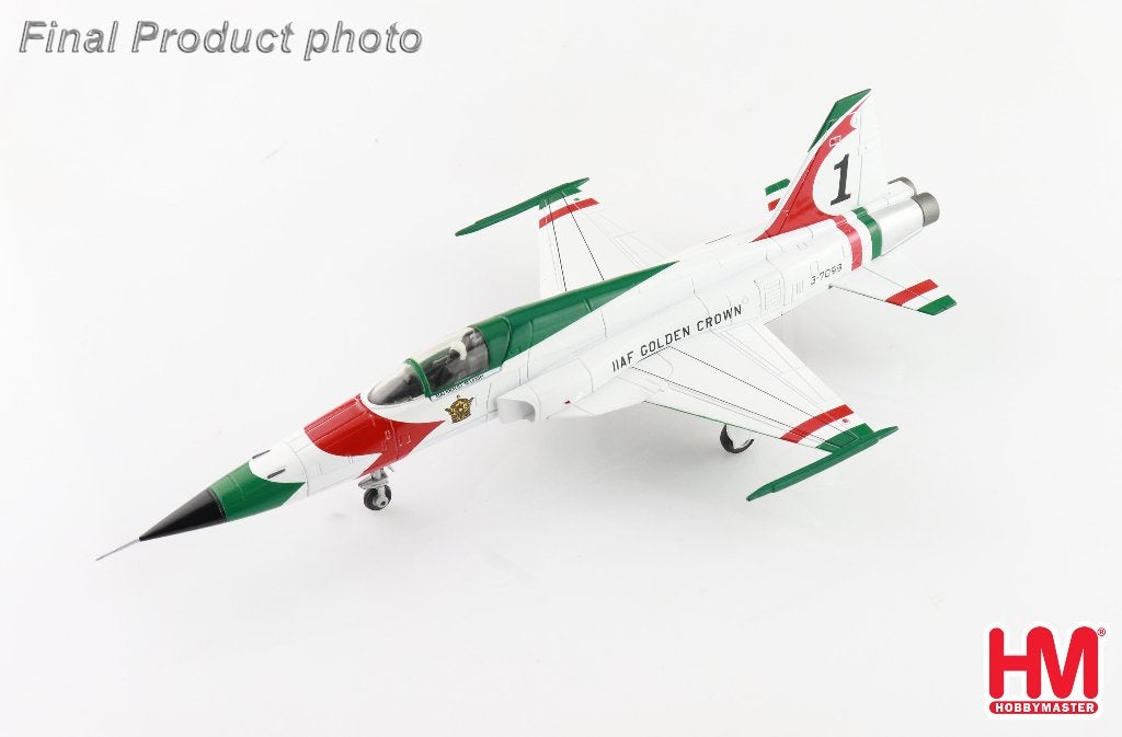 Northrop F-5E Tiger II Golden Crown Iran Hobby Master HA3397, Nieuw, Ophalen of Verzenden, Military-Models VJ Mendelssohnstraße 29 info@military-models-vj.de