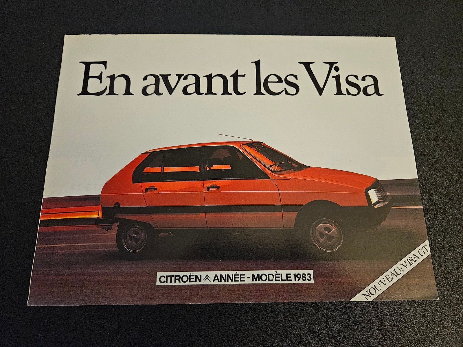 Brochure Citroën Visa 1983 Frankrijk, Verzenden, Zo goed als nieuw, Citroën