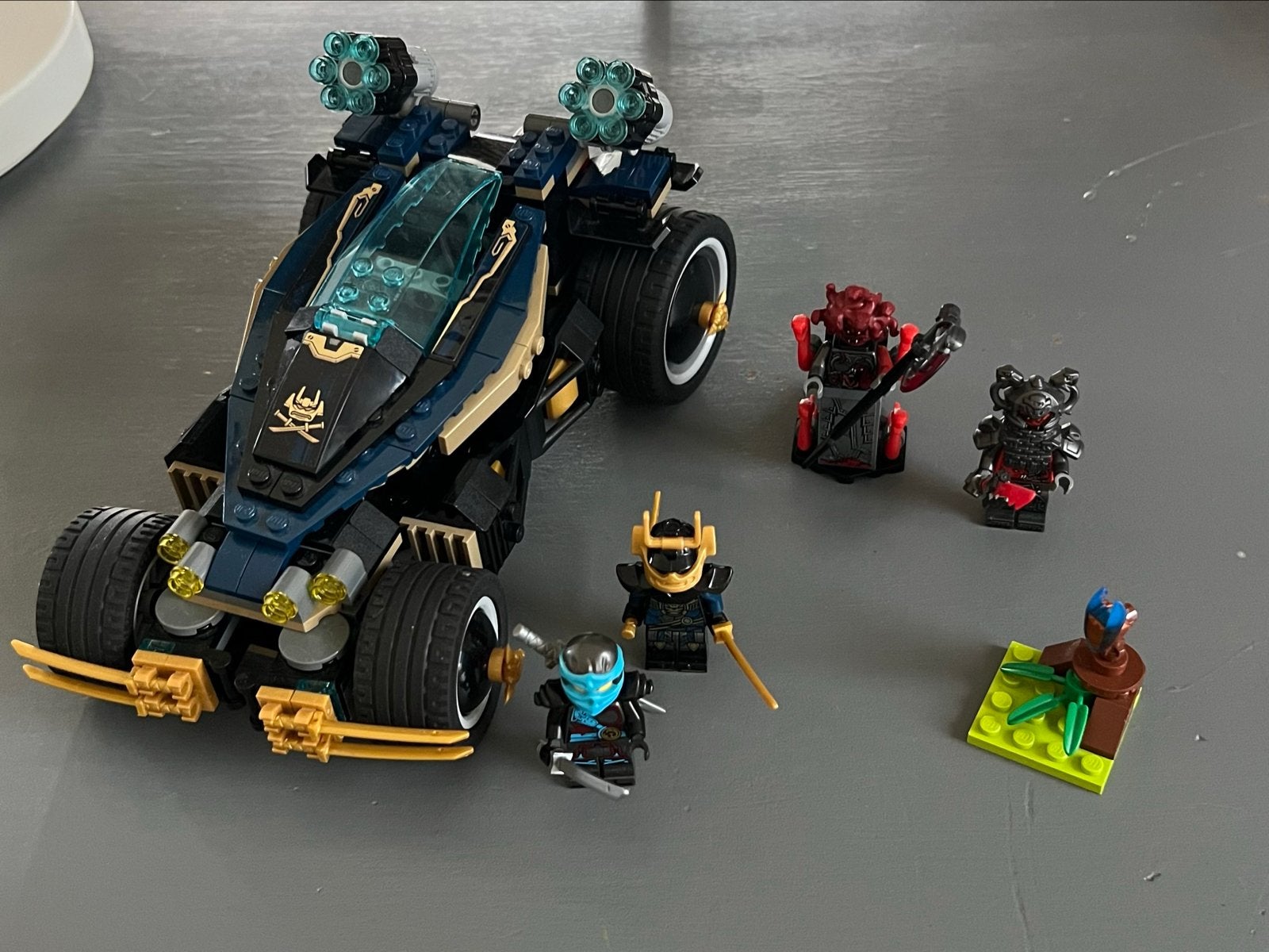 Lego NINJAGO: set 70625 - Samurai V X-1 Charger, Ophalen of Verzenden, Gebruikt