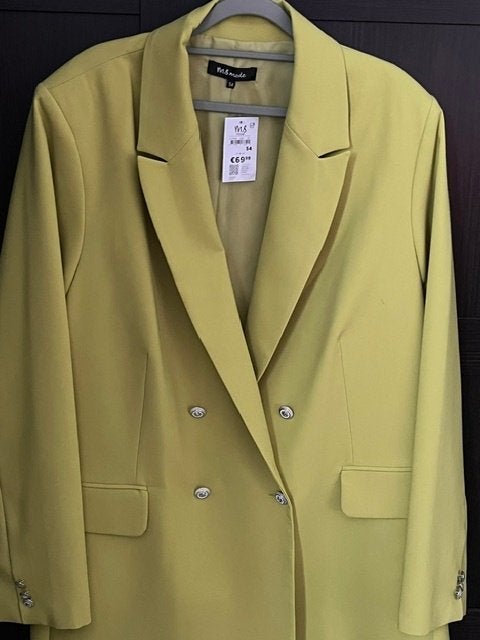 Nieuwe MS Mode limegroene blazer, maat 54, Overige kleuren, Maat 46/48 (XL) of groter, Nieuw, Ophalen of Verzenden