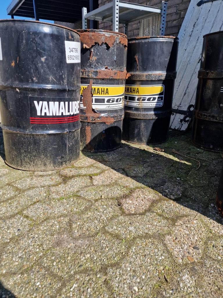 Olievat, ideaal voor barbecue of vuurkorf, Ophalen of Verzenden, Gebruikt, Yamaha