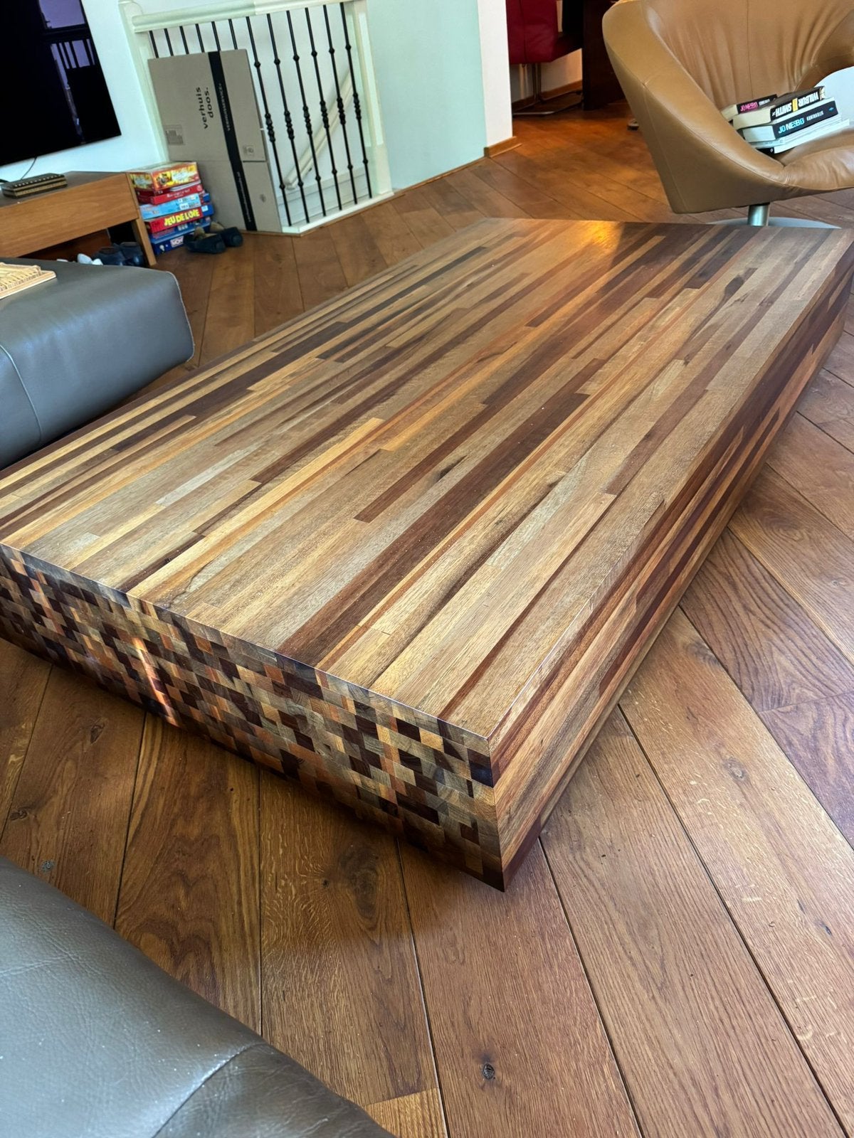 Leolux salontafel, Huis en Inrichting, Ophalen, Gebruikt, 100 tot 150 cm, 50 tot 100 cm