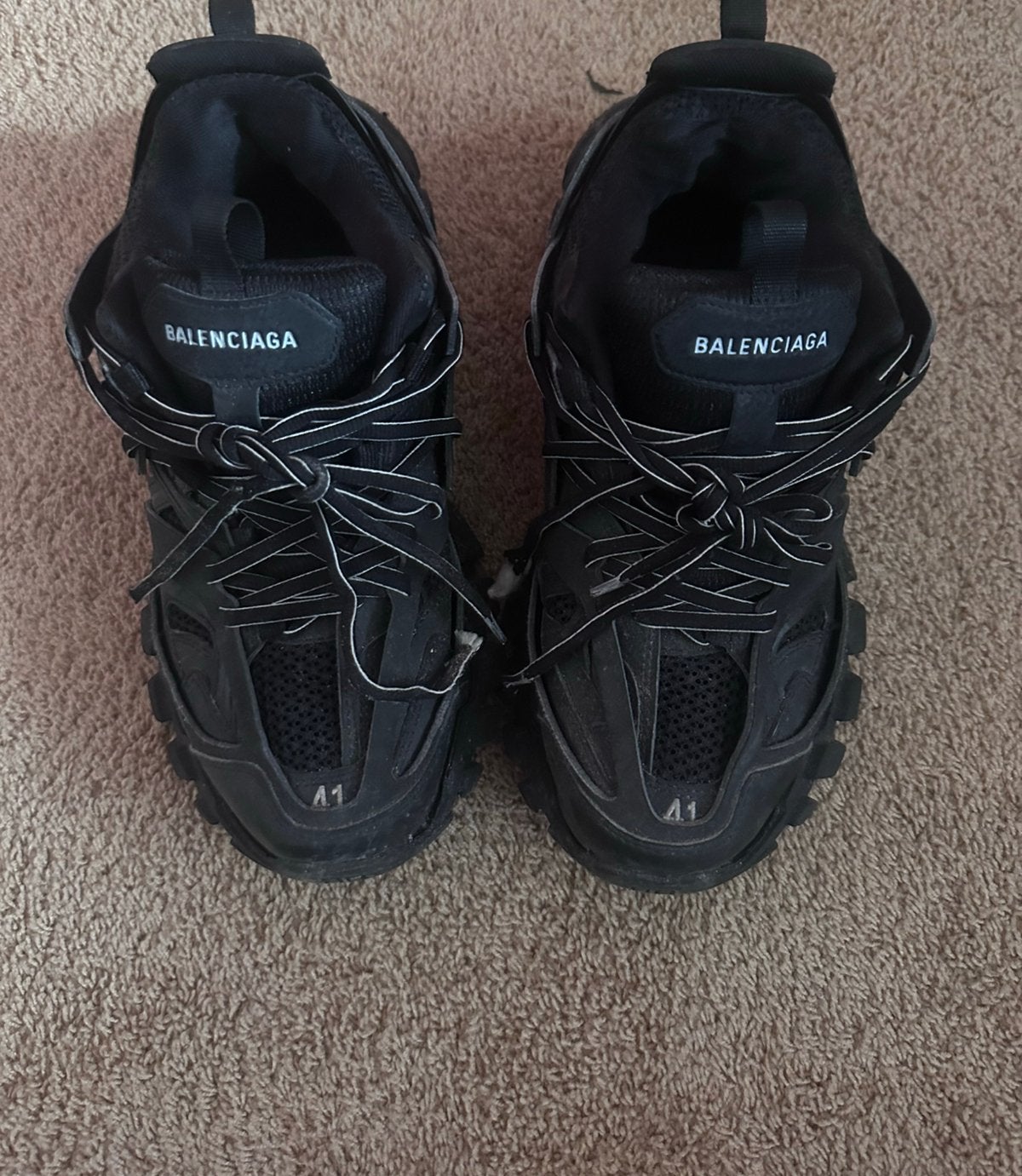 Balenciaga Track maat 41, Kleding | Heren, Ophalen of Verzenden, Gedragen, Zwart