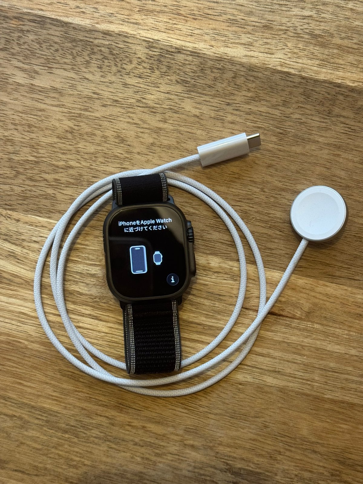 Ongebruikte Apple Watch Ultra 3 Zwart zonder doos, Zwart, IOS, Ophalen of Verzenden, Zo goed als nieuw